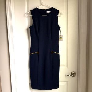 Calvin Klein Navy Blue Dress